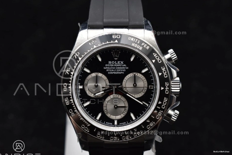 SH4131 Daytona 819 on V Best QF 126519LN Edition Strap Rubber Tailored 1:1 0715